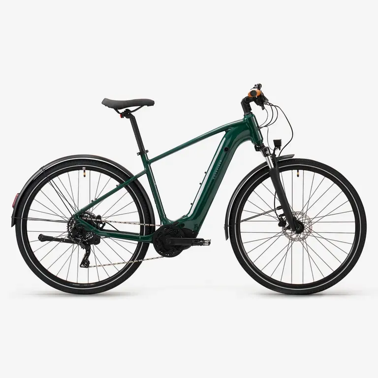 Športy > Cyklistika > Bicykle > Trekingové bicykle - Trekingový elektrobicykel E-ACTV 500 HF tmavozelený Športy > Cyklistika > Bicykle > Trekingové bicykle - Trekingový elektrobicykel E-ACTV 500 HF tmavozelený