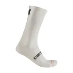 CASTELLI Cyklistické ponožky klasické - COMO 20 THERMAL - biela CASTELLI Cyklistické ponožky klasické - COMO 20 THERMAL - biela