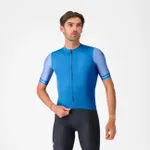 CASTELLI Cyklistický dres s krátkym rukávom - PROLOGO LITE 2 - modrá CASTELLI Cyklistický dres s krátkym rukávom - PROLOGO LITE 2 - modrá