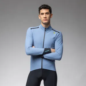 ALÉ Cyklistická vetruodolná bunda - KLIMATIK K-TORNADO - modrá ALÉ Cyklistická vetruodolná bunda - KLIMATIK K-TORNADO - modrá