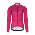 RIVANELLE Cyklistický dres s dlhým rukávom zimný - STARLIGHT WINTER - ružová RIVANELLE Cyklistický dres s dlhým rukávom zimný - STARLIGHT WINTER - ružová