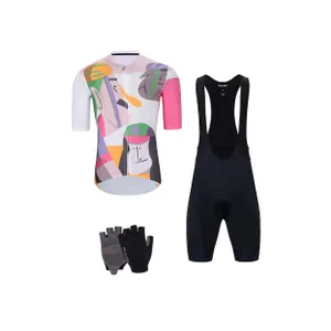 HOLOKOLO Cyklistický mega set - FACES - čierna/viacfarebná HOLOKOLO Cyklistický mega set - FACES - čierna/viacfarebná