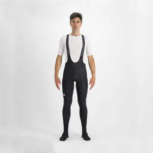 SPORTFUL Cyklistické nohavice dlhé s trakmi - CLASSIC - čierna SPORTFUL Cyklistické nohavice dlhé s trakmi - CLASSIC - čierna