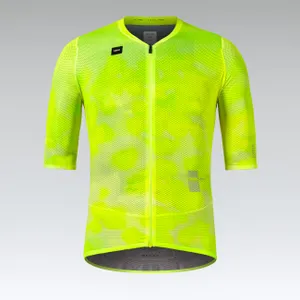 GOBIK Cyklistický dres s krátkym rukávom - CARRERA 3.0 - žltá GOBIK Cyklistický dres s krátkym rukávom - CARRERA 3.0 - žltá