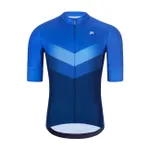 HOLOKOLO Cyklistický dres s krátkym rukávom - ARROW II - modrá HOLOKOLO Cyklistický dres s krátkym rukávom - ARROW II - modrá