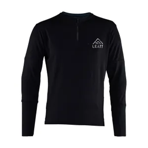 LEATT Cyklistický dres s dlhým rukávom zimný - MTB TRAIL 4.0 - čierna LEATT Cyklistický dres s dlhým rukávom zimný - MTB TRAIL 4.0 - čierna