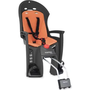 Šport a outdoor | Cyklistika | Cyklodoplnky | Detské sedačky - HAMAX Cyklosedačka s uzamykateľným zámkom Siesta W grey/orange Šport a outdoor | Cyklistika | Cyklodoplnky | Detské sedačky - HAMAX Cyklosedačka s uzamykateľným zámkom Siesta W grey/orange