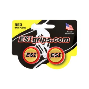 ESIGRIPS koncovky riadidiel - ESI - červená ESIGRIPS koncovky riadidiel - ESI - červená