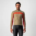 CASTELLI Cyklistická zateplená bunda - MORTIROLO VI - zelená CASTELLI Cyklistická zateplená bunda - MORTIROLO VI - zelená