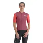 Dámsky cyklistický dres s krátkym rukávom SPORTFUL Checkmate w jersey, pompelmo mulled grape Dámsky cyklistický dres s krátkym rukávom SPORTFUL Checkmate w jersey, pompelmo mulled grape