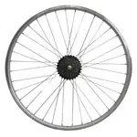 Športy > Cyklistika > Servis bicyklov > Kolesá na bicykle > Kolesá na horské bicykle - Zadné koleso 26" dvojstenný ráfik brzdy V-Brake strieborné Športy > Cyklistika > Servis bicyklov > Kolesá na bicykle > Kolesá na horské bicykle - Zadné koleso 26" dvojstenný ráfik brzdy V-Brake strieborné