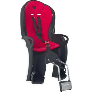 Šport a outdoor | Cyklistika | Cyklodoplnky | Detské sedačky - HAMAX Cyklosedačka s uzamykateľným zámkom Kiss black/red Šport a outdoor | Cyklistika | Cyklodoplnky | Detské sedačky - HAMAX Cyklosedačka s uzamykateľným zámkom Kiss black/red