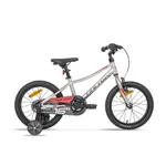 Detský bicykel Galaxy Mira 16" 9.0 strieborná - 9" (100-125 cm) Detský bicykel Galaxy Mira 16" 9.0 strieborná - 9" (100-125 cm)