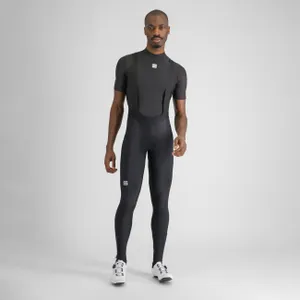 SPORTFUL Cyklistické nohavice dlhé s trakmi - FIANDRE - čierna SPORTFUL Cyklistické nohavice dlhé s trakmi - FIANDRE - čierna