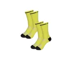 HOLOKOLO Cyklistické ponožky klasické - VELON 2PAK - žltá HOLOKOLO Cyklistické ponožky klasické - VELON 2PAK - žltá