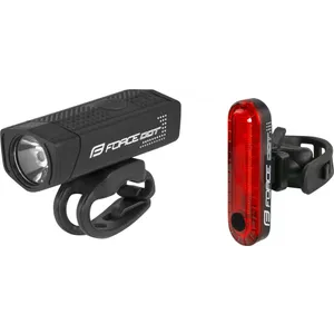 Šport a outdoor | Cyklistika | Cyklodoplnky | Svetlá - Force Dot sada USB, predné + zadné Šport a outdoor | Cyklistika | Cyklodoplnky | Svetlá - Force Dot sada USB, predné + zadné