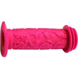 Šport a outdoor | Cyklistika | Diely a komponenty | Gripy - MAX1 Gripy detské dinosaurus, ružové Šport a outdoor | Cyklistika | Diely a komponenty | Gripy - MAX1 Gripy detské dinosaurus, ružové