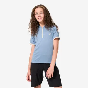 Športy > Cyklistika > Cyklistické oblečenie > Detské cyklistické oblečenie - Detský cyklistický dres 500 7 - 11 rokov krátky rukáv modrý Športy > Cyklistika > Cyklistické oblečenie > Detské cyklistické oblečenie - Detský cyklistický dres 500 7 - 11 rokov krátky rukáv modrý