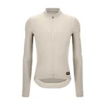 SANTINI Cyklistický dres s dlhým rukávom zimný - RTR - ivory SANTINI Cyklistický dres s dlhým rukávom zimný - RTR - ivory