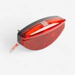 Športy > Cyklistika > Príslušenstvo na bicykel > Osvetlenie bicykla - Zadné svietidlo s LED batériou 80 mm Športy > Cyklistika > Príslušenstvo na bicykel > Osvetlenie bicykla - Zadné svietidlo s LED batériou 80 mm