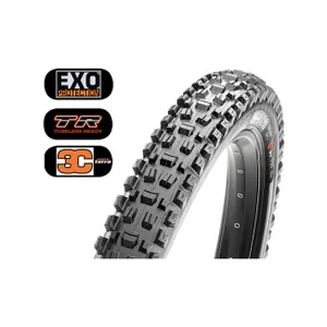 MAXXIS plášť - ASSEGAI 29x2.60 EXO/TR/3C - čierna MAXXIS plášť - ASSEGAI 29x2.60 EXO/TR/3C - čierna