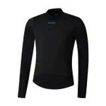 SHIMANO Cyklistické tričko s dlhým rukávom - BEAUFORT LONG - čierna SHIMANO Cyklistické tričko s dlhým rukávom - BEAUFORT LONG - čierna