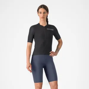 CASTELLI Cyklistické nohavice krátke s trakmi - PREMIO EVO W DT - modrá CASTELLI Cyklistické nohavice krátke s trakmi - PREMIO EVO W DT - modrá