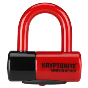 KRYPTONITE zámok na bicykel - EVOLUTION DISC - červená KRYPTONITE zámok na bicykel - EVOLUTION DISC - červená