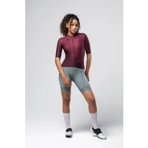 GOBIK Cyklistický dres s krátkym rukávom - ATTITUDE 2.0 - bordová GOBIK Cyklistický dres s krátkym rukávom - ATTITUDE 2.0 - bordová