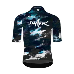 Q36.5 Cyklistický dres s krátkym rukávom - GREGARIUS PRO NIBALI - čierna/modrá/biela Q36.5 Cyklistický dres s krátkym rukávom - GREGARIUS PRO NIBALI - čierna/modrá/biela