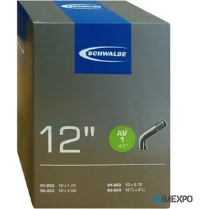 Šport a outdoor | Cyklistika | Diely a komponenty | Duše - Schwalbe Duša 12" AV1 45/45 Šport a outdoor | Cyklistika | Diely a komponenty | Duše - Schwalbe Duša 12" AV1 45/45