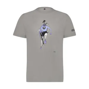 SHIMANO Cyklistické tričko s krátkym rukávom - SENTIERO LTD - šedá SHIMANO Cyklistické tričko s krátkym rukávom - SENTIERO LTD - šedá