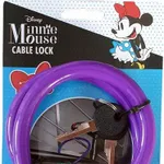 Šport a outdoor | Cyklistika | Cyklodoplnky | Zámky - Disney Zámok na bicykel Minnie, lankový Šport a outdoor | Cyklistika | Cyklodoplnky | Zámky - Disney Zámok na bicykel Minnie, lankový