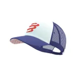 COMPRESSPORT Cyklistická čiapka - TRUCKER CUP - modrá/biela COMPRESSPORT Cyklistická čiapka - TRUCKER CUP - modrá/biela