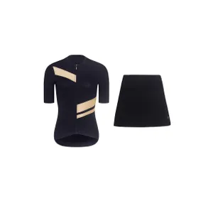 RIVANELLE krátky dres a sukňa - GLAMOR - čierna/béžová RIVANELLE krátky dres a sukňa - GLAMOR - čierna/béžová