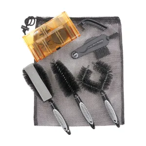 SUPER B sada kief na čistenie - CLEANING BRUSH SET TB-32950 - šedá SUPER B sada kief na čistenie - CLEANING BRUSH SET TB-32950 - šedá