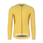 HOLOKOLO Cyklistický dres s dlhým rukávom zimný - SPECIAL - žltá/zelená HOLOKOLO Cyklistický dres s dlhým rukávom zimný - SPECIAL - žltá/zelená