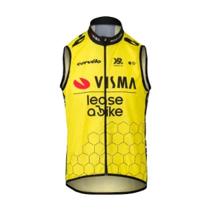RAPIDGEAR Cyklistická vesta - REPLIKA VISMA WIND 2025 - žltá RAPIDGEAR Cyklistická vesta - REPLIKA VISMA WIND 2025 - žltá
