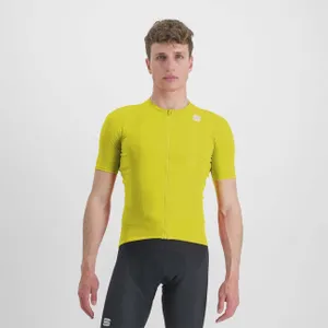 SPORTFUL Cyklistický dres s krátkym rukávom - MATCHY - žltá SPORTFUL Cyklistický dres s krátkym rukávom - MATCHY - žltá