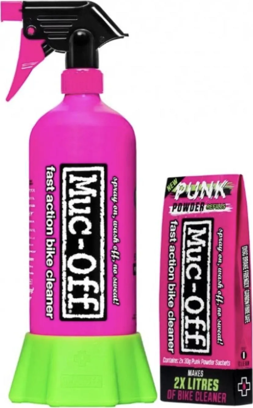 Šport a outdoor | Cyklistika | Čistiace a mazacie prostriedky | Čističe na bicykle - Muc-Off Bottle For Life plus Punk Powder Bundle Šport a outdoor | Cyklistika | Čistiace a mazacie prostriedky | Čističe na bicykle - Muc-Off Bottle For Life plus Punk Powder Bundle