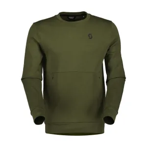 SCOTT mikina - TECH CREWNECK - zelená SCOTT mikina - TECH CREWNECK - zelená