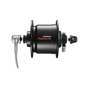 SHIMANO predný náboj s dynamom - DHC3000 36 - čierna SHIMANO predný náboj s dynamom - DHC3000 36 - čierna