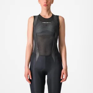 CASTELLI Cyklistické tričko bez rukávov - PRO MESH W - čierna CASTELLI Cyklistické tričko bez rukávov - PRO MESH W - čierna