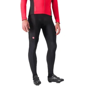 CASTELLI Cyklistické nohavice dlhé s trakmi - COMPETIZIONE - čierna CASTELLI Cyklistické nohavice dlhé s trakmi - COMPETIZIONE - čierna