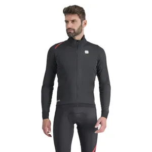 Pánska cyklistická bunda SPORTFUL Fiandre jacket, black Pánska cyklistická bunda SPORTFUL Fiandre jacket, black