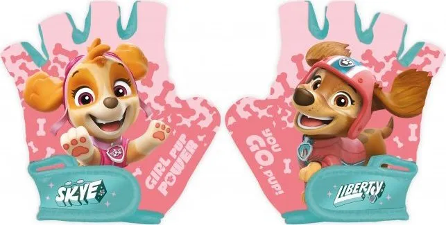 Šport a outdoor | Cyklistika | Oblečenie | Rukavice - NICKELODEON Detské cyklistické rukavice Labková patrola girls Šport a outdoor | Cyklistika | Oblečenie | Rukavice - NICKELODEON Detské cyklistické rukavice Labková patrola girls