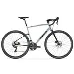 Gravel bicykel BASSO Tera, silver, Shimano GRX 600, Microtech MX25 Gravel bicykel BASSO Tera, silver, Shimano GRX 600, Microtech MX25