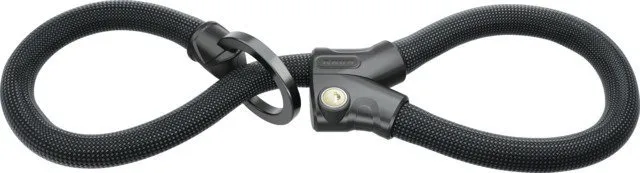 Šport a outdoor | Cyklistika | Cyklodoplnky | Zámky - ABUS 1806/110 BK Infinity Loop Šport a outdoor | Cyklistika | Cyklodoplnky | Zámky - ABUS 1806/110 BK Infinity Loop