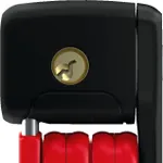 Šport a outdoor | Cyklistika | Cyklodoplnky | Zámky - ABUS 6055K/60 RD Bordo Lite Mini Šport a outdoor | Cyklistika | Cyklodoplnky | Zámky - ABUS 6055K/60 RD Bordo Lite Mini
