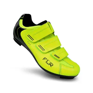 FLR Cyklistické tretry - F35 - čierna/žltá FLR Cyklistické tretry - F35 - čierna/žltá